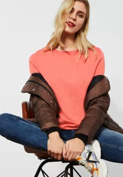 Pullover In Unifarbe