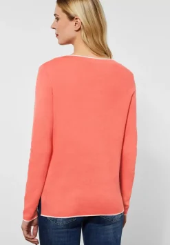 Pullover In Unifarbe