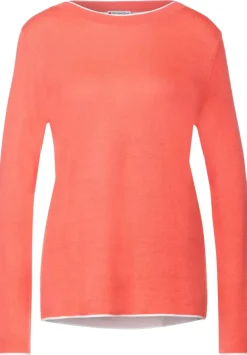 Pullover In Unifarbe