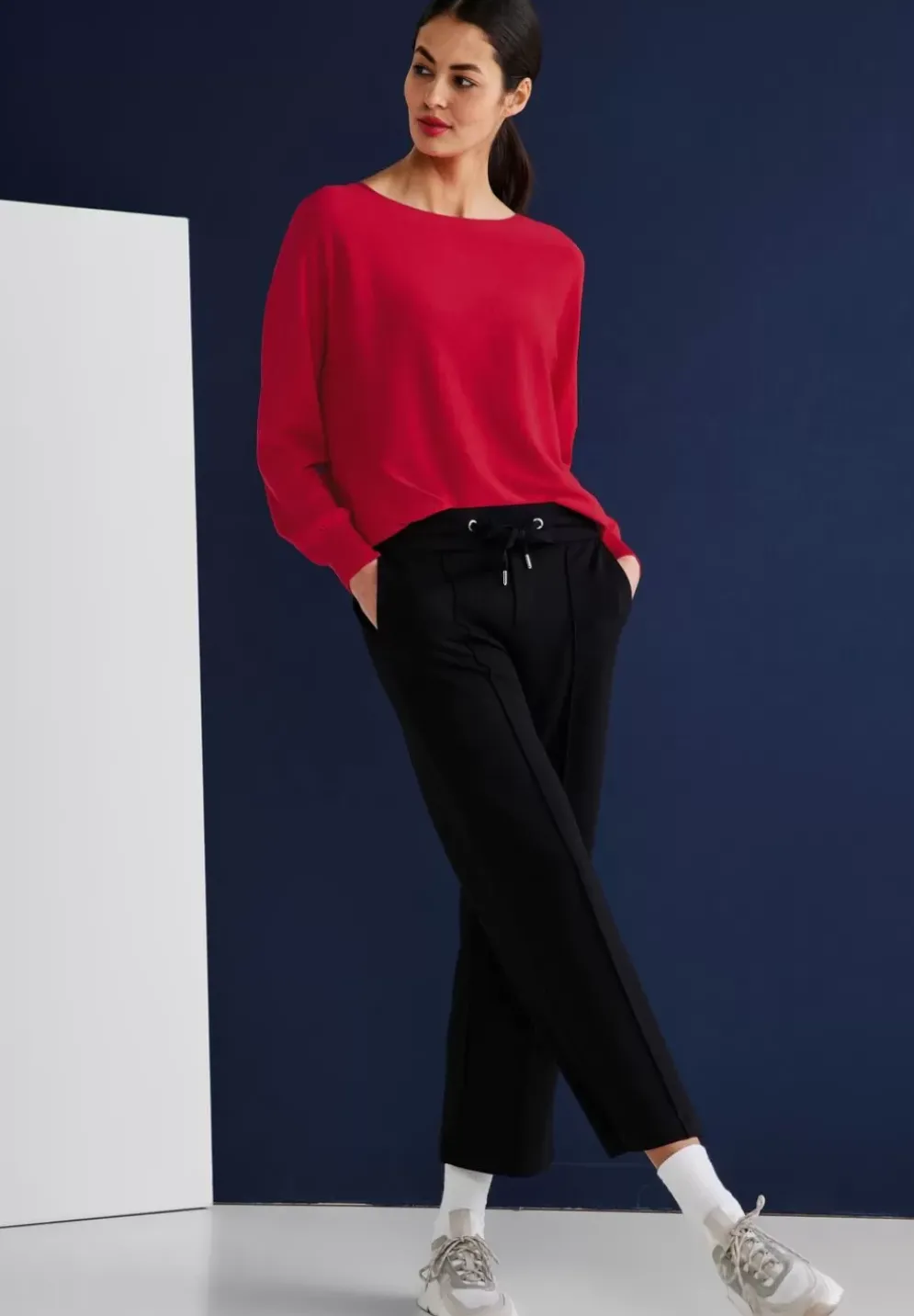 Pullover In Unifarbe