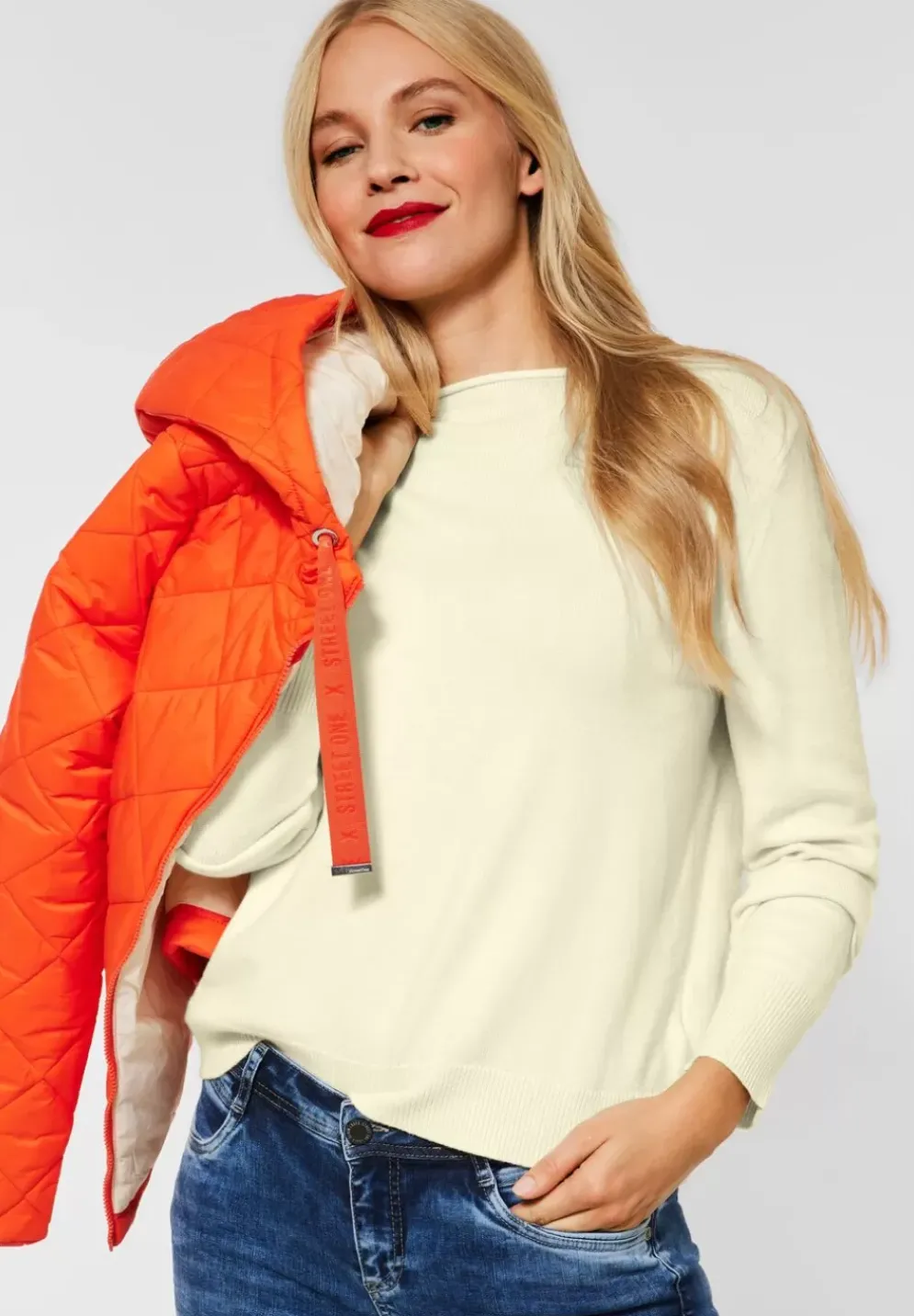 Pullover In Unifarbe
