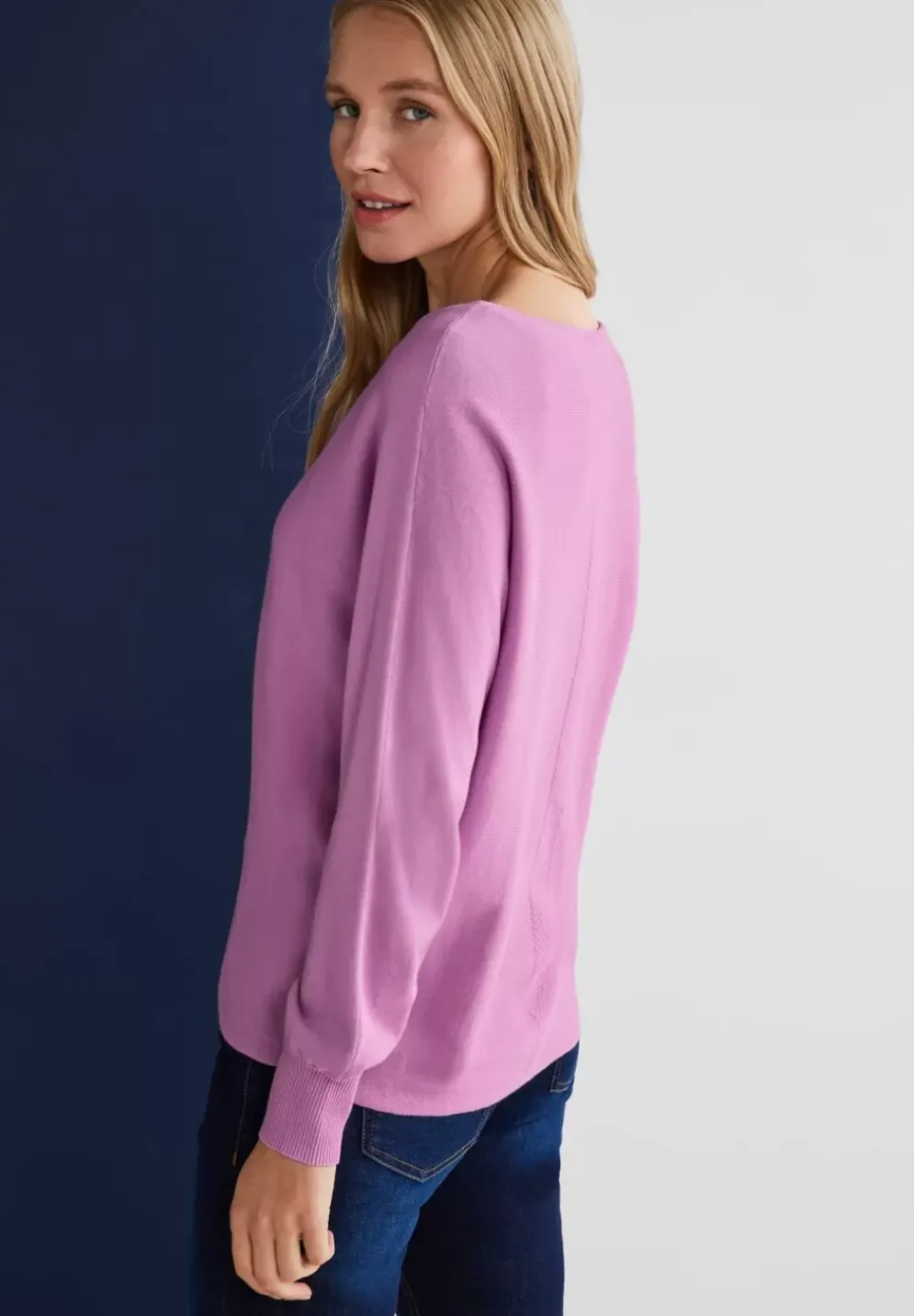 Pullover In Unifarbe