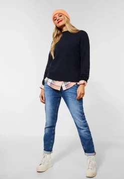 Pullover In Unifarbe
