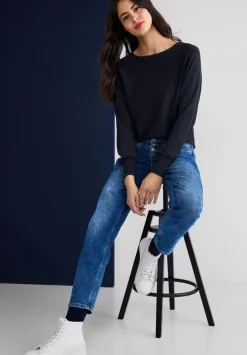 Pullover In Unifarbe