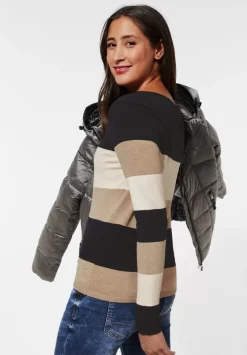 Pullover Mit Blockstreifen