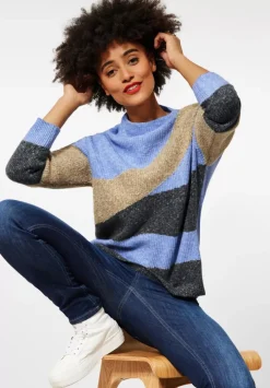 Pullover Mit Colourblock