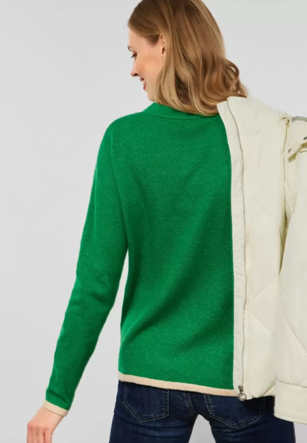 Pullover Mit Farbdetails