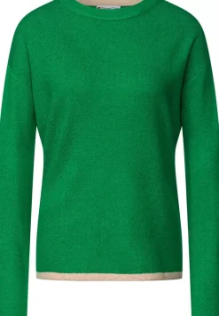 Pullover Mit Farbdetails
