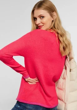 Pullover Mit Farbdetails