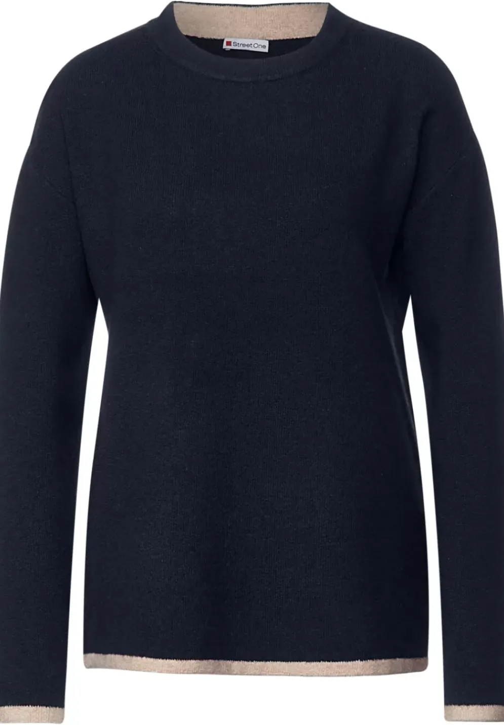 Pullover Mit Farbdetails