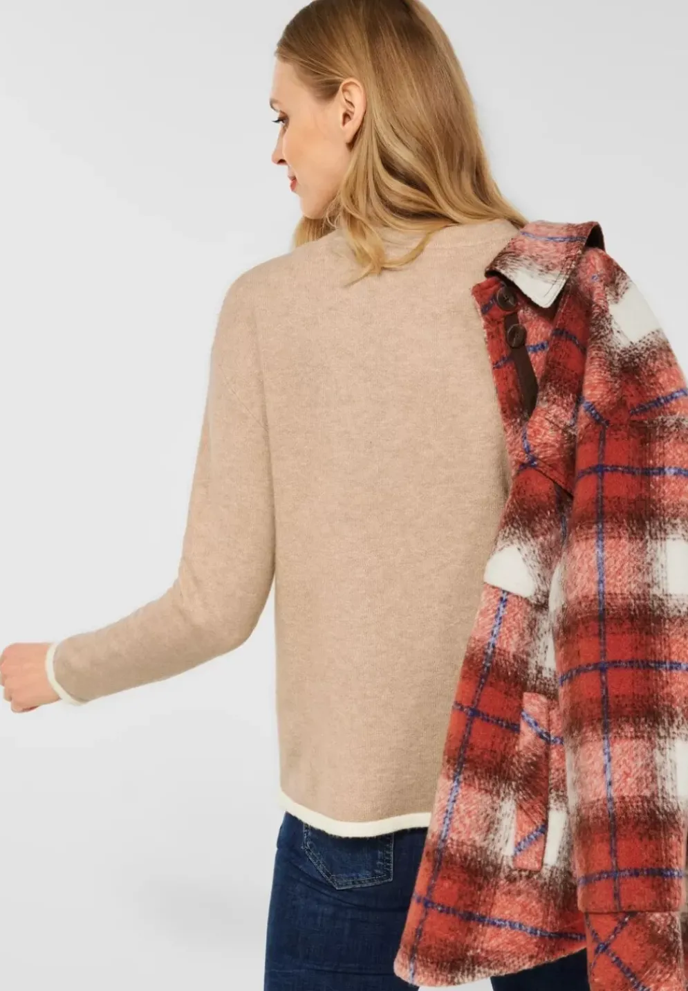 Pullover Mit Farbdetails
