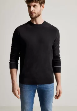 Pullover Mit Feiner Struktur