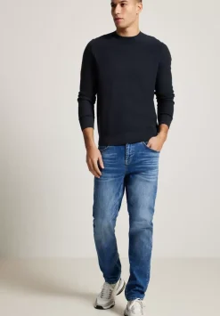 Pullover Mit Feiner Struktur