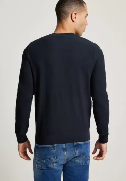 Pullover Mit Feiner Struktur
