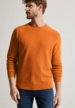 Pullover Mit Feiner Struktur