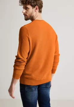 Pullover Mit Feiner Struktur