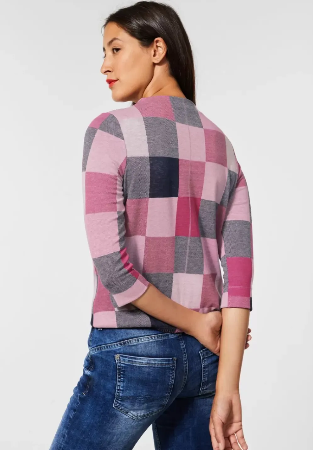 Pullover Mit Karomuster
