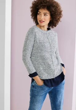 Pullover Mit Multicolor Garn