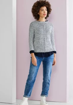 Pullover Mit Multicolor Garn