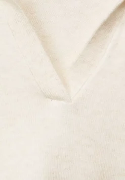 Pullover Mit Polokragen