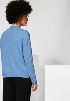 Pullover Mit Stehkragen