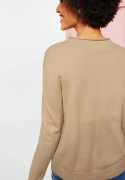 Pullover Mit Stehkragen