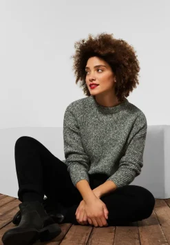 Pullover Mit Stehkragen