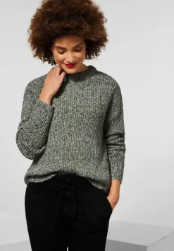 Pullover Mit Stehkragen