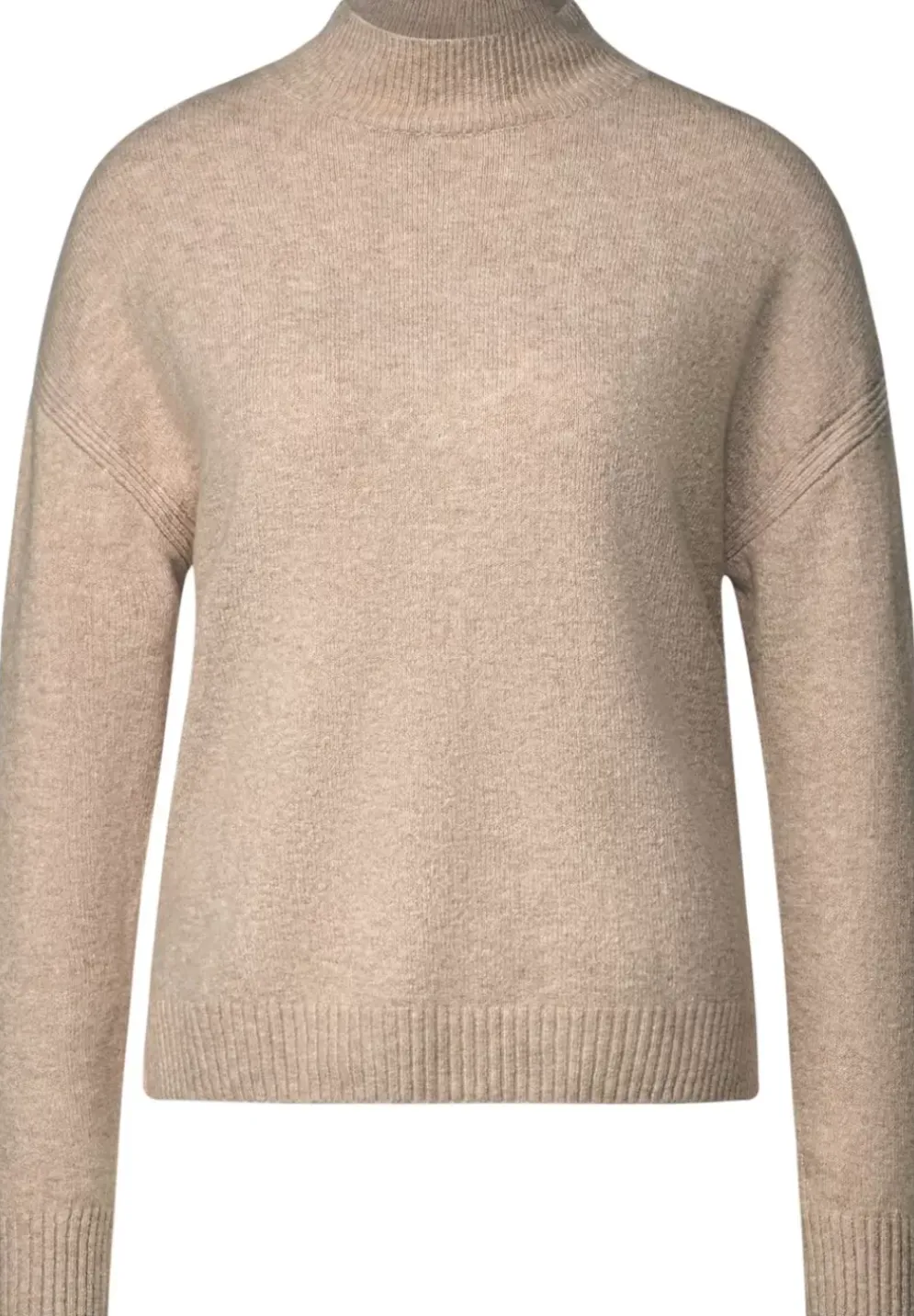 Pullover Mit Stehkragen