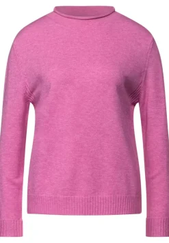 Pullover Mit Stehkragen