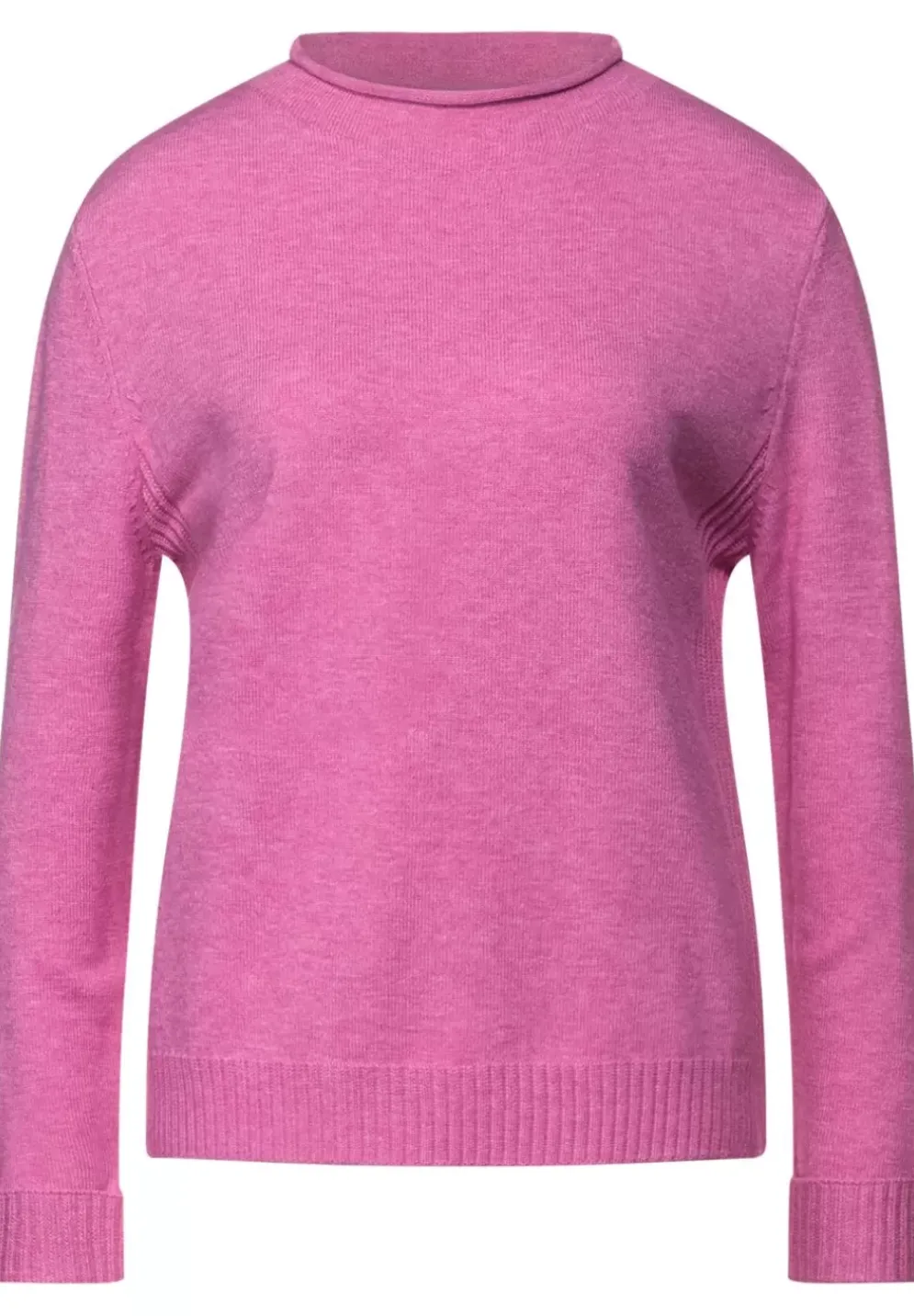 Pullover Mit Stehkragen