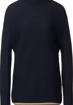 Pullover Mit Stehkragen