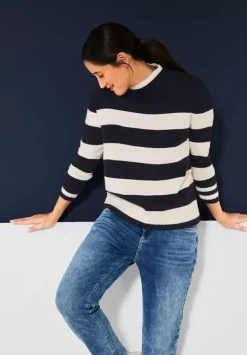 Pullover Mit Streifenmuster
