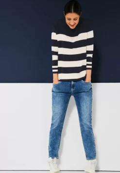 Pullover Mit Streifenmuster
