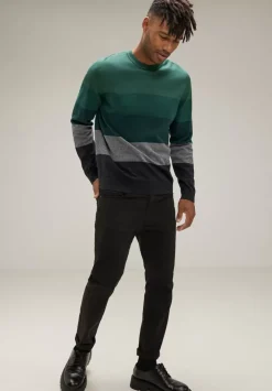 Pullover Mit Streifenmuster