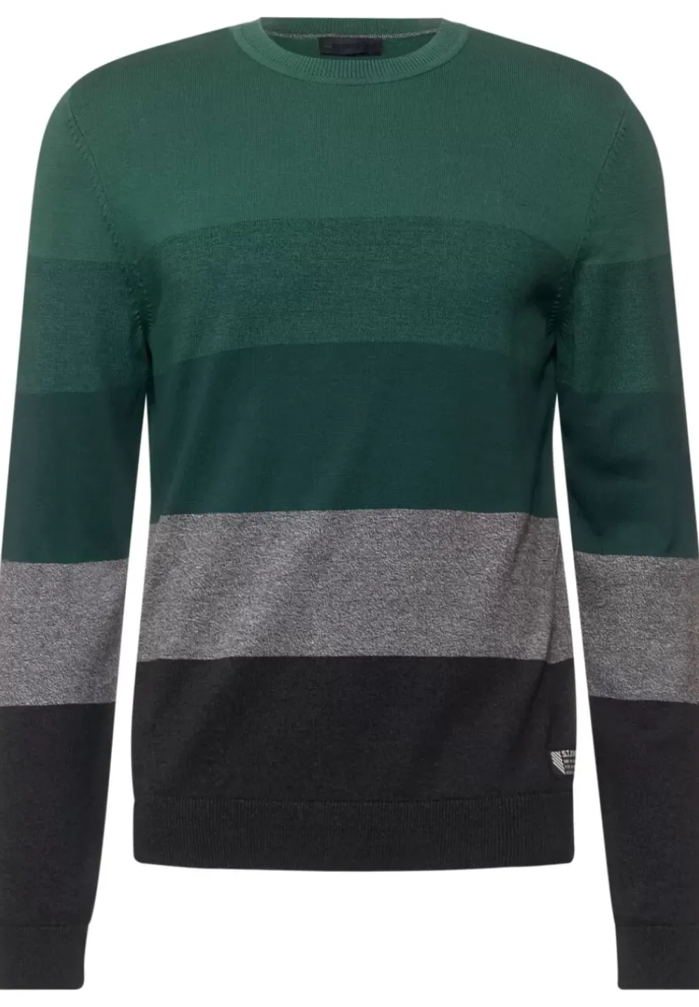 Pullover Mit Streifenmuster