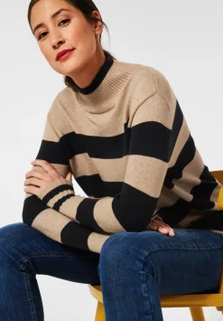 Pullover Mit Streifenmuster