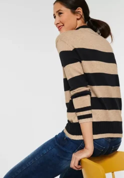 Pullover Mit Streifenmuster