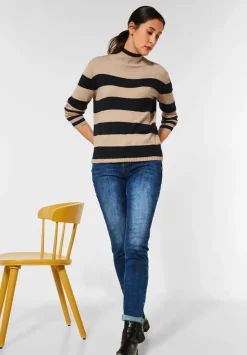 Pullover Mit Streifenmuster