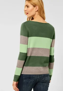 Pullover Mit Streifenmuster
