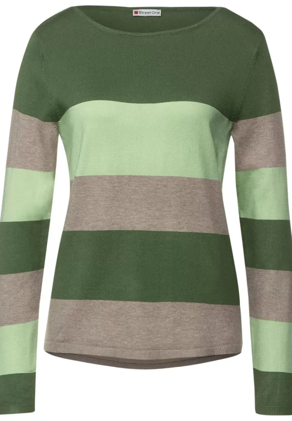 Pullover Mit Streifenmuster