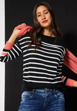 Pullover Mit Streifenmuster