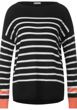 Pullover Mit Streifenmuster