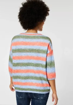 Pullover Mit Streifenmuster