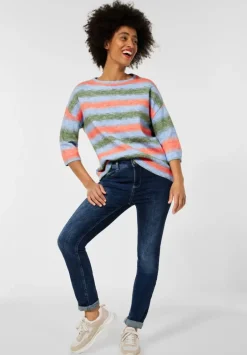 Pullover Mit Streifenmuster