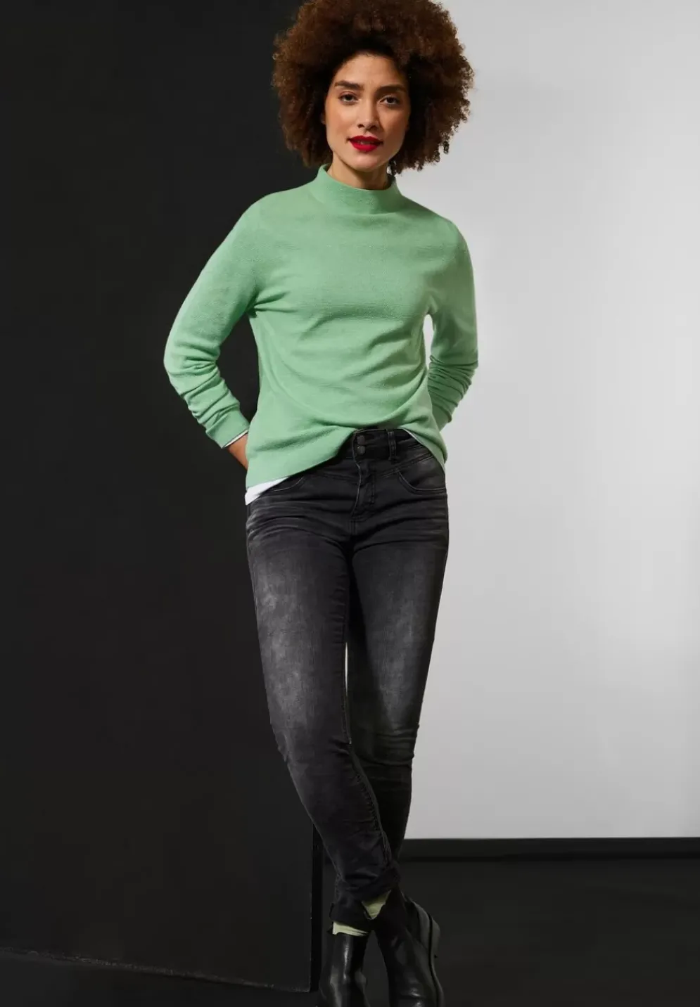 Pullover Mit Struktur