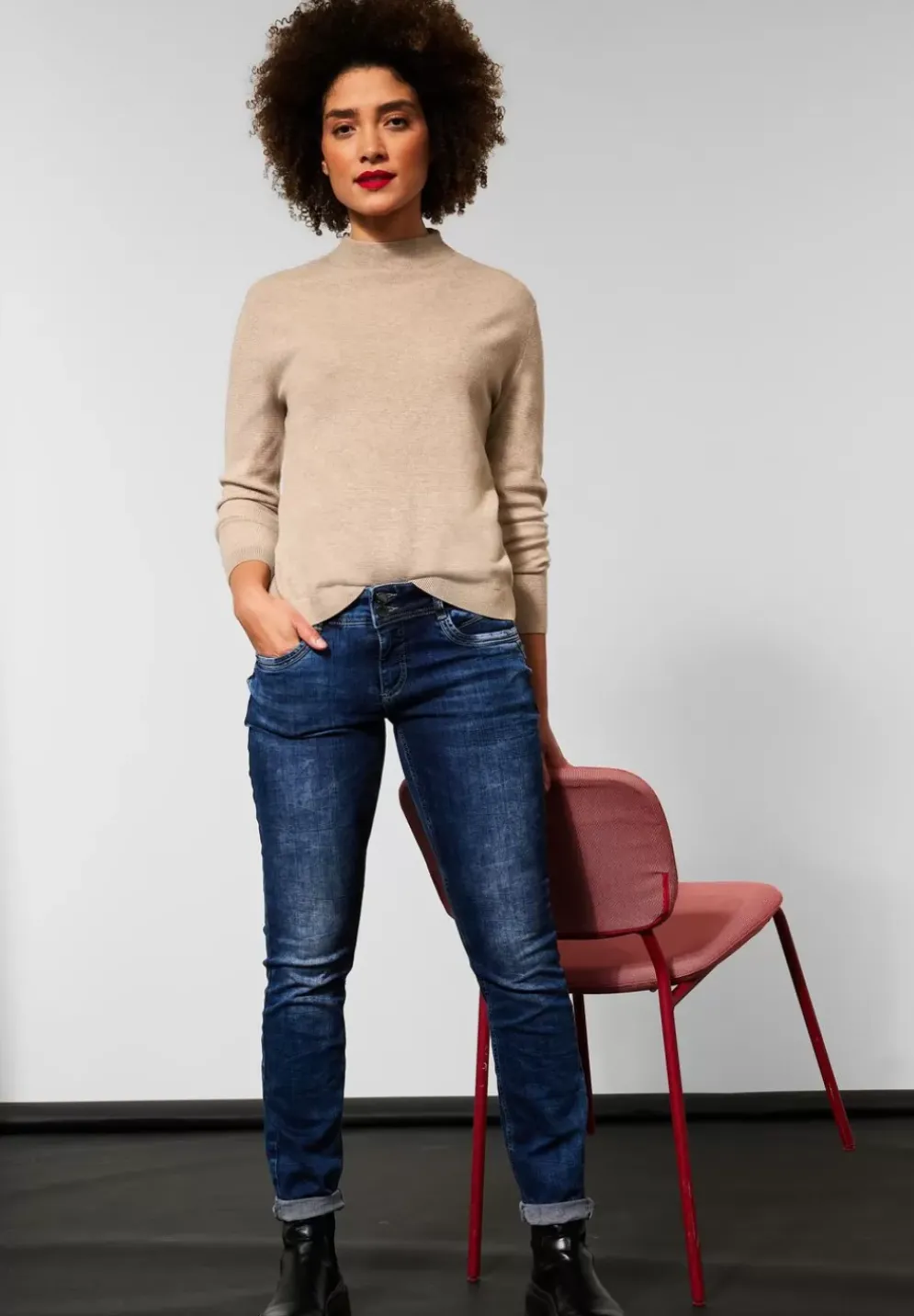 Pullover Mit Struktur