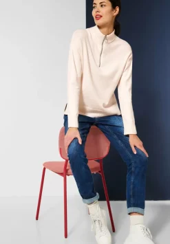 Pullover Mit Troyerkragen