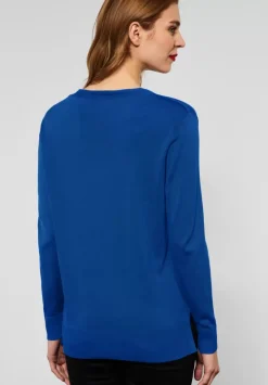 Pullover Mit V-Ausschnitt