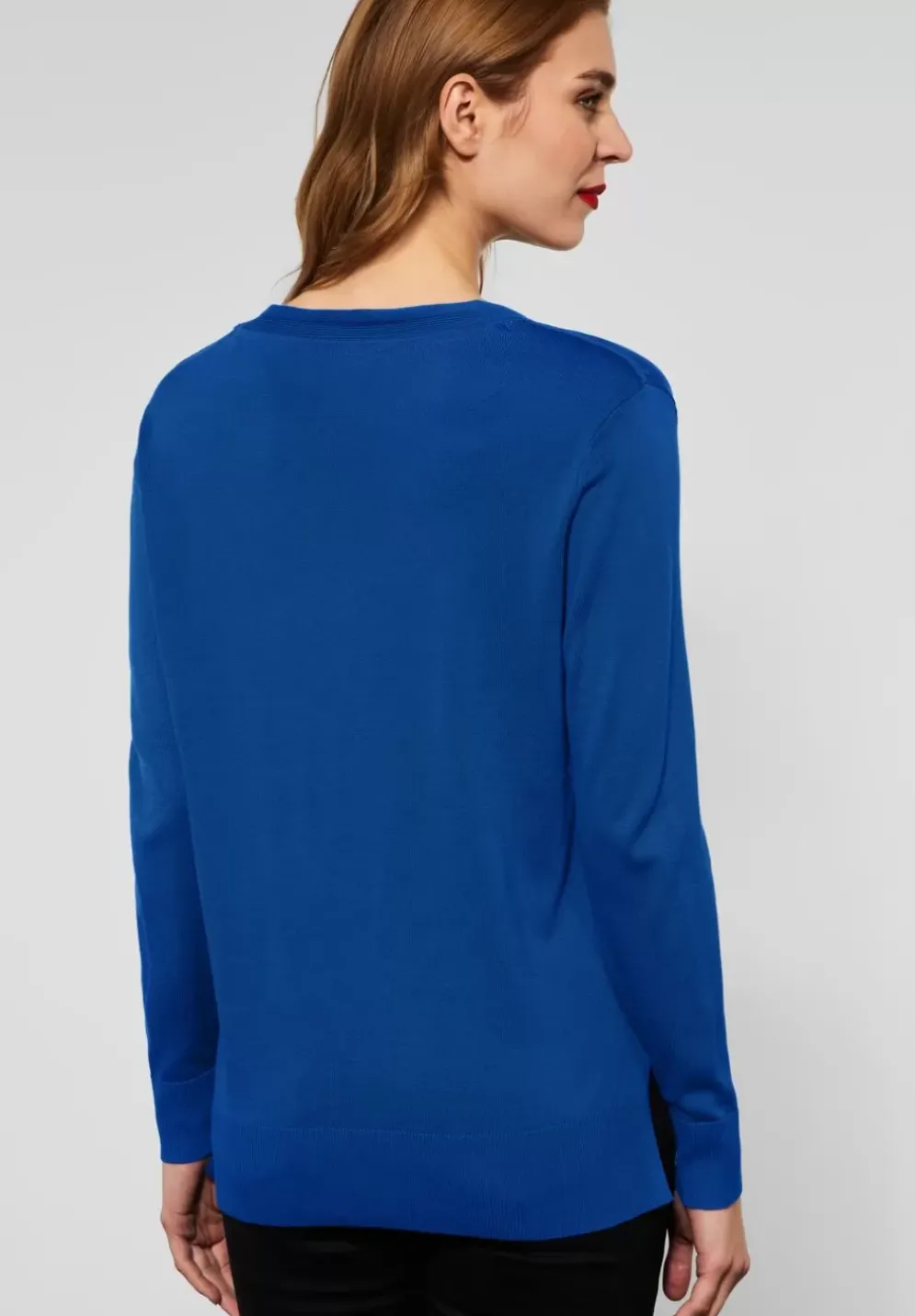 Pullover Mit V-Ausschnitt
